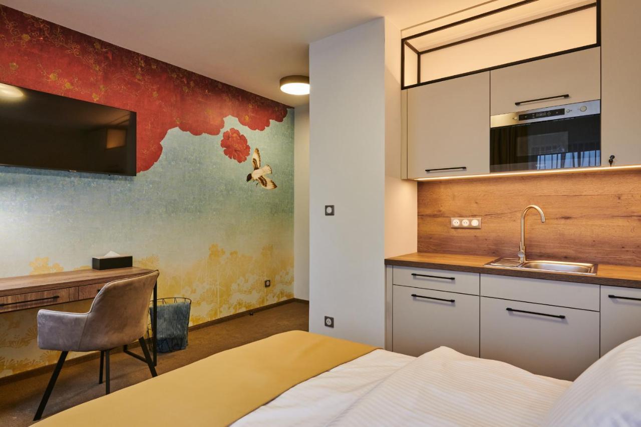 Hotel Alfréd a Hermína Olomouc Esterno foto